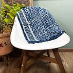 Caminho de Mesa Índigo Feito À Mão - 170 X 60 Cm - Madjid Tiles