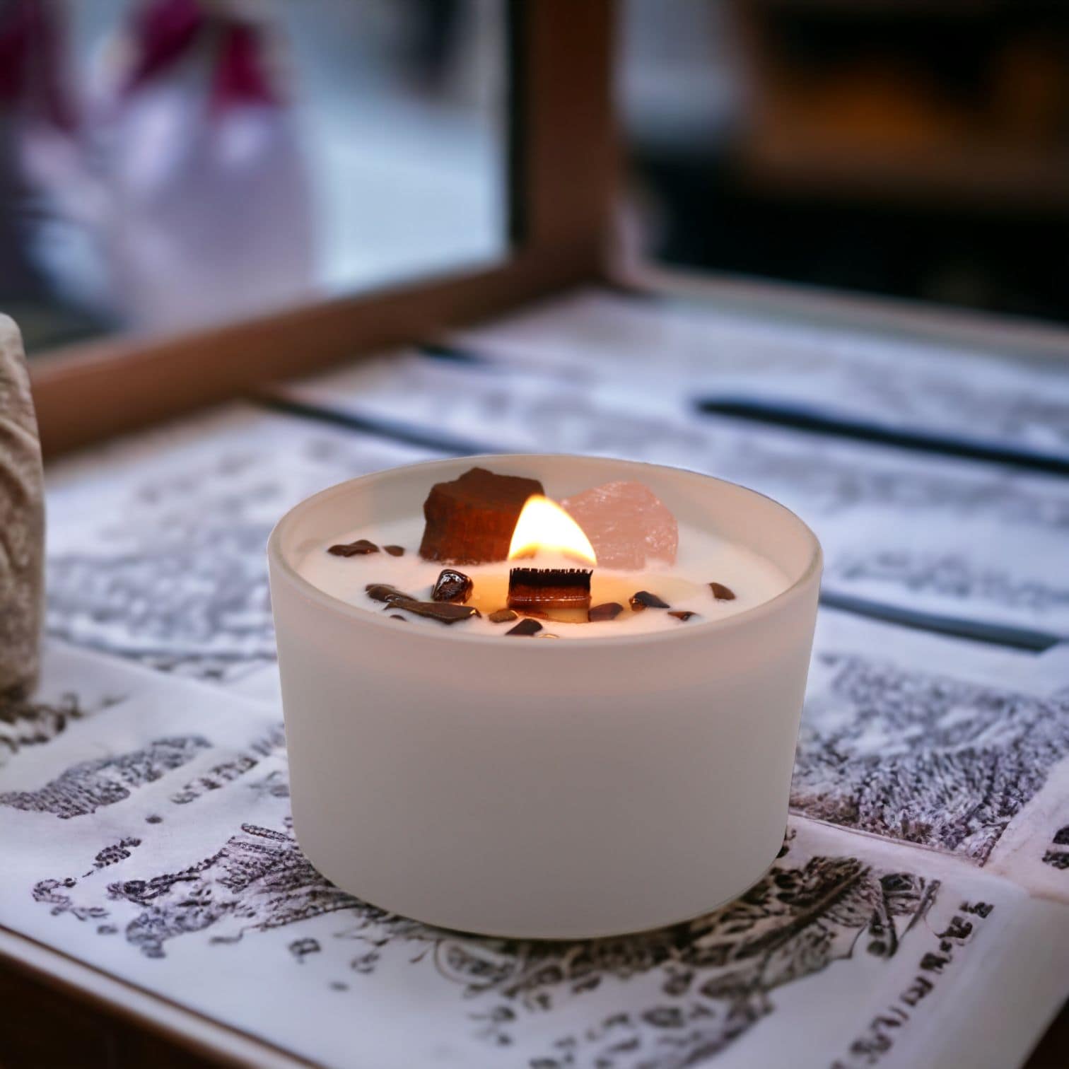 Velas de Cristal de Chakra - Chakra Sagrado - Image 6