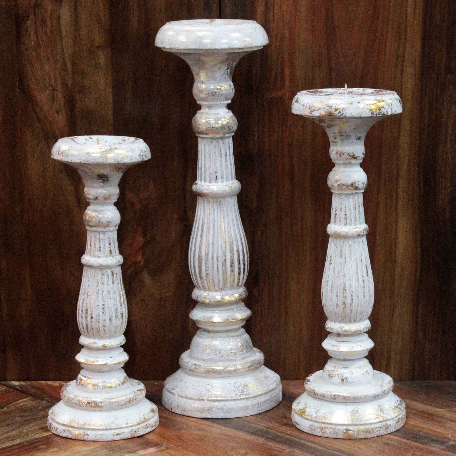 Candelabro Pequeno - Ouro Branco - Image 3