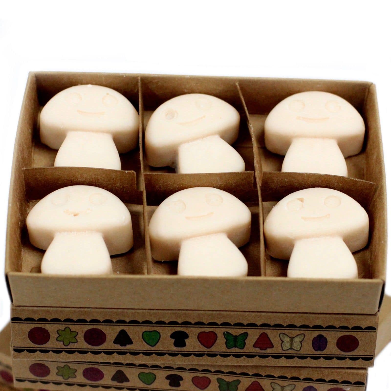 Caixa com 6 Velas de Soja - Noz-Moscada e Baunilha - Image 3