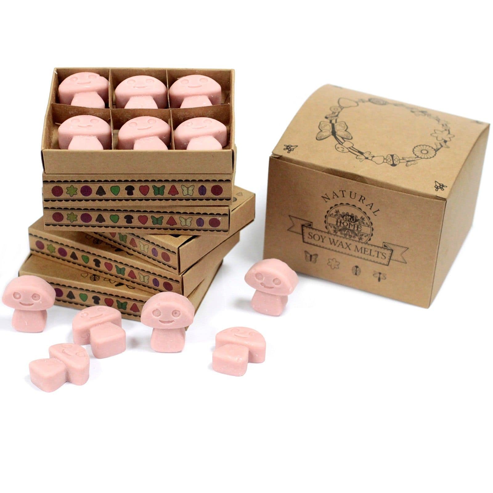 Caixa com 6 Velas de Cera de Soja - Café - Image 2