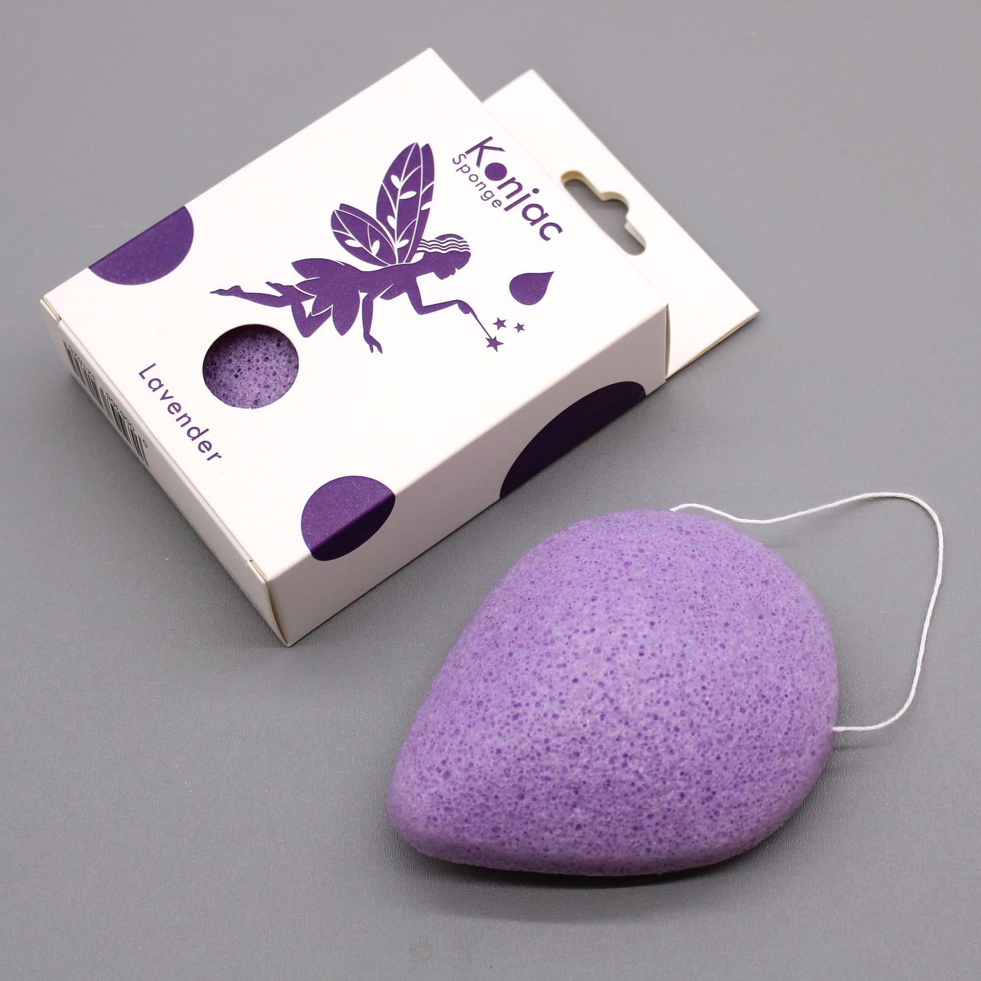 Esponja Facial Konjac - Lavanda - Calmante - Image 3