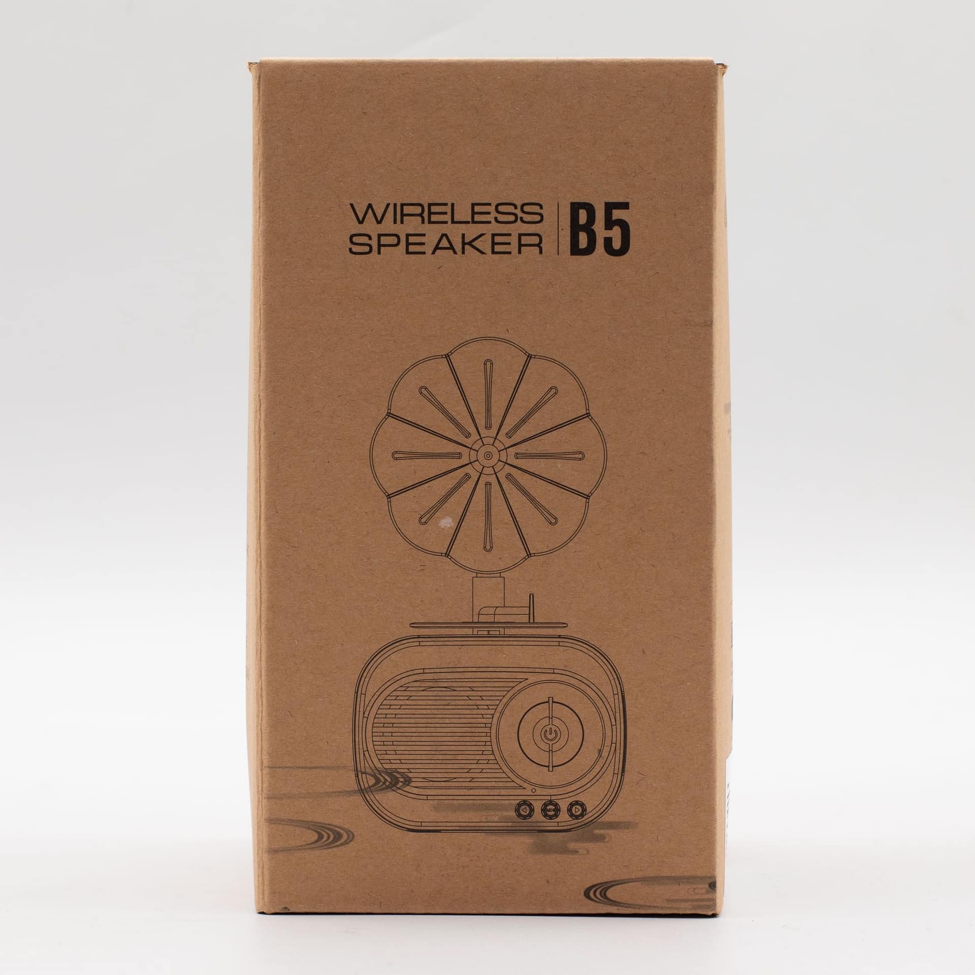 Mini Coluna Retro em Formato de Gramofone - Bluetooth e Rádio Fm - 5 Watts X 1 - Image 5