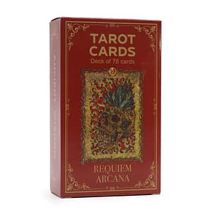 Cartas de Tarot com Livro de Orientação - Requiem Arcana