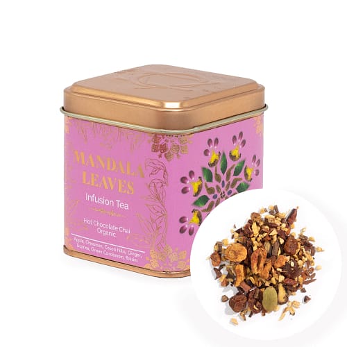 Chá Chai para Chocolate Quente Orgânico, 50 G
