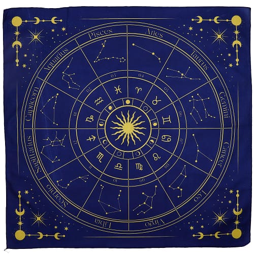 Pano para Leitura de Tarot - Zodíaco