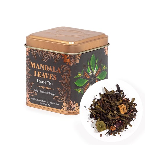 Chá Artesanal Magia de Verão - Lata de 50 G