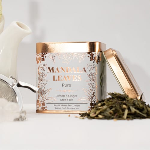 50 G de Chá Verde Eco Classic com Limão e Gengibre