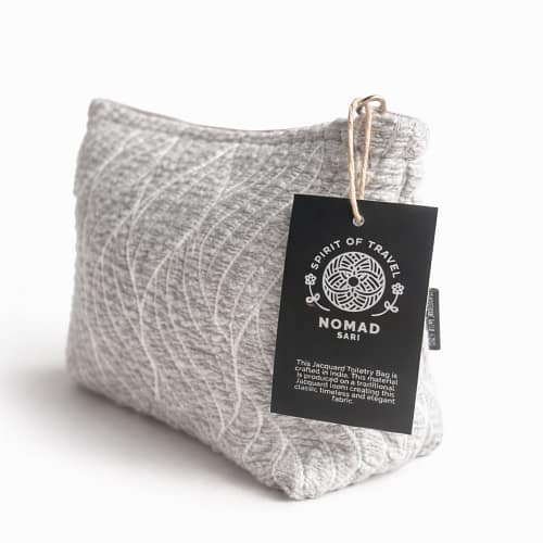 Nomad Sari - Bolsa de Higiene Indiana em Jacquard - Moonlit Weave