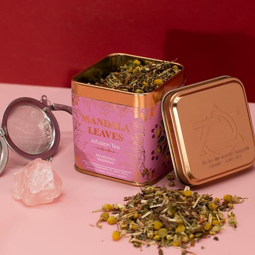 50 G de Mistura de Chá para A Atenção Plena e A Meditação