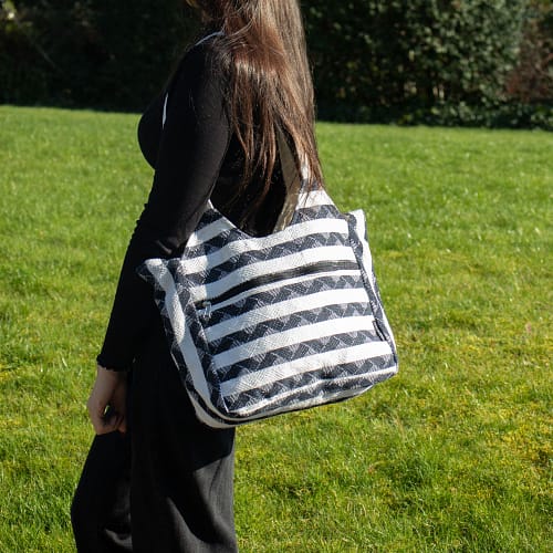 Mochilas Jacquard Naturais – Atlas Nómada – Mochila Musa Viajera