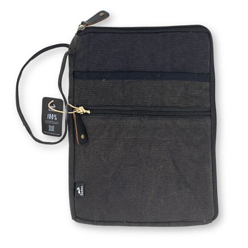 Capa de Lona para Tablet Hope Hare - Cinza-Escuro