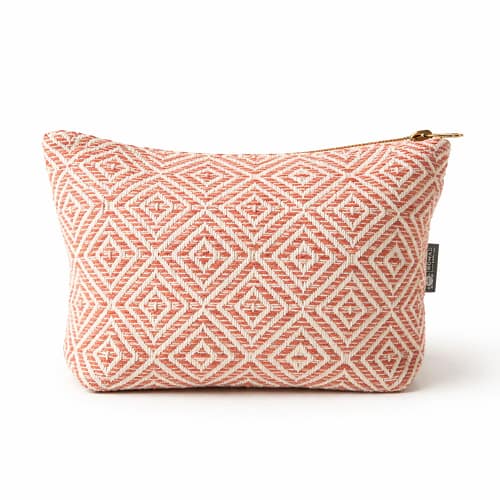 Nomad Sari Indian Jacquard Bolsa de Higiene Pessoal - Labirinto Coral