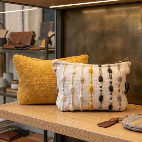 Nomad Sari - Bolsa de Higiene Pessoal em Jacquard Indiano - Hippie Knot