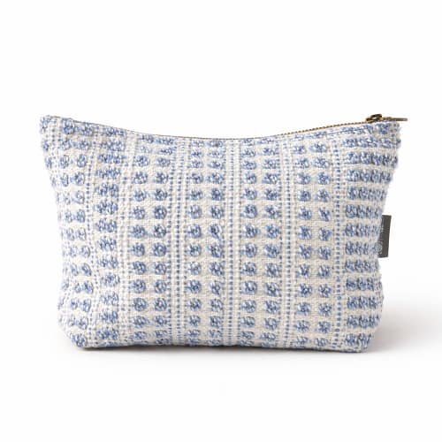 Nomad Sari Indian Jacquard Bolsa de Higiene Pessoal - Indigo Echo