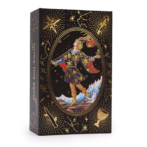 Tarot Folha Dourada - Que Comece A Magia - Caixa de Presente