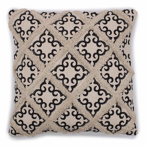 Capa de Almofada Clássica - Quadrados Grandes e Estampados - 45X45 Cm
