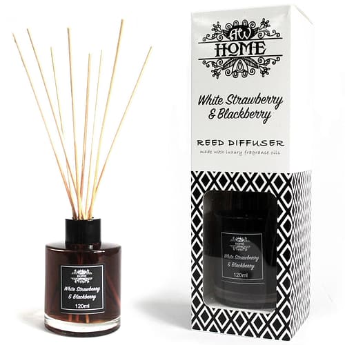 Difusor Aromático de 120 Ml - Framboesa Branca e Framboesa