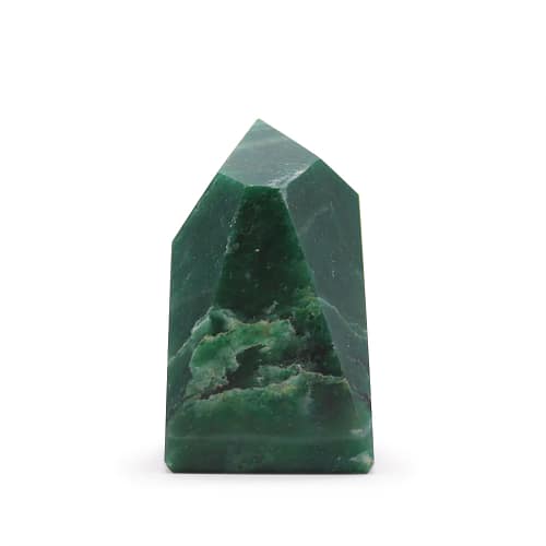Pontas de Gema com Cerca de 6 Cm (0,5 Kg) - Jade Indiano (Cerca de 8 Peças)