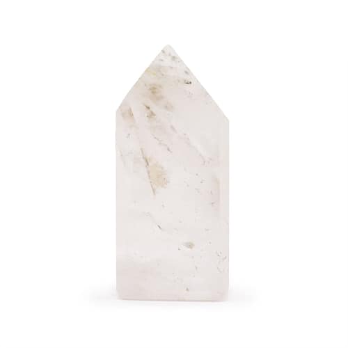 Pontas de Gema com Cerca de 6 Cm (0,5 Kg) - Quartzo Claro (Cerca de 8 Peças)