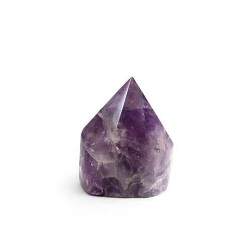 Pontas Polidas de Pedras Preciosas - Ametista Grau A (Aprox. 5-6 Peças)