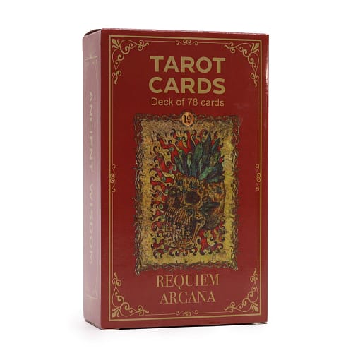 Cartas de Tarot com Livro de Orientação - Requiem Arcana