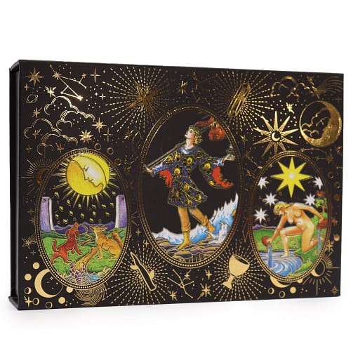 Tarot Folha Dourada - Que Comece A Magia - Conjunto de Presente