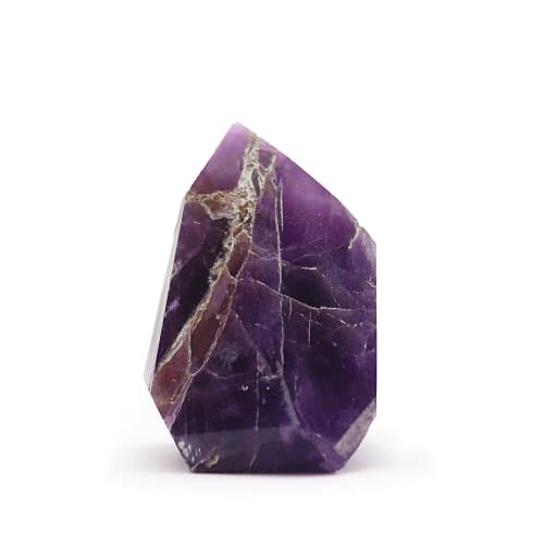 Pontas de Pedras Preciosas com Cerca de 6 Cm (0,5 Kg) - Ametista Africana (Cerca de 8 Peças)