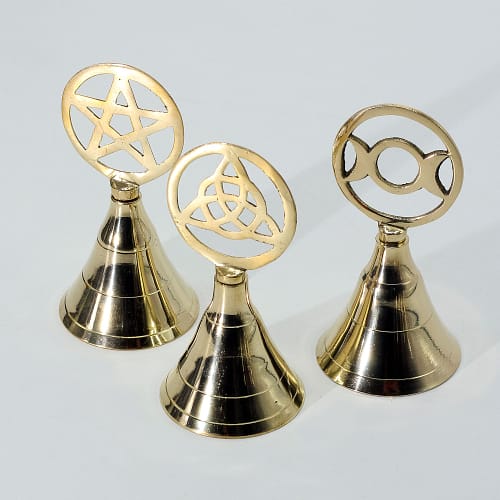 Sino de Latão para Altar - Triquetra